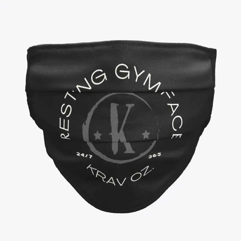 Resting Gym Face Mask (various colors)